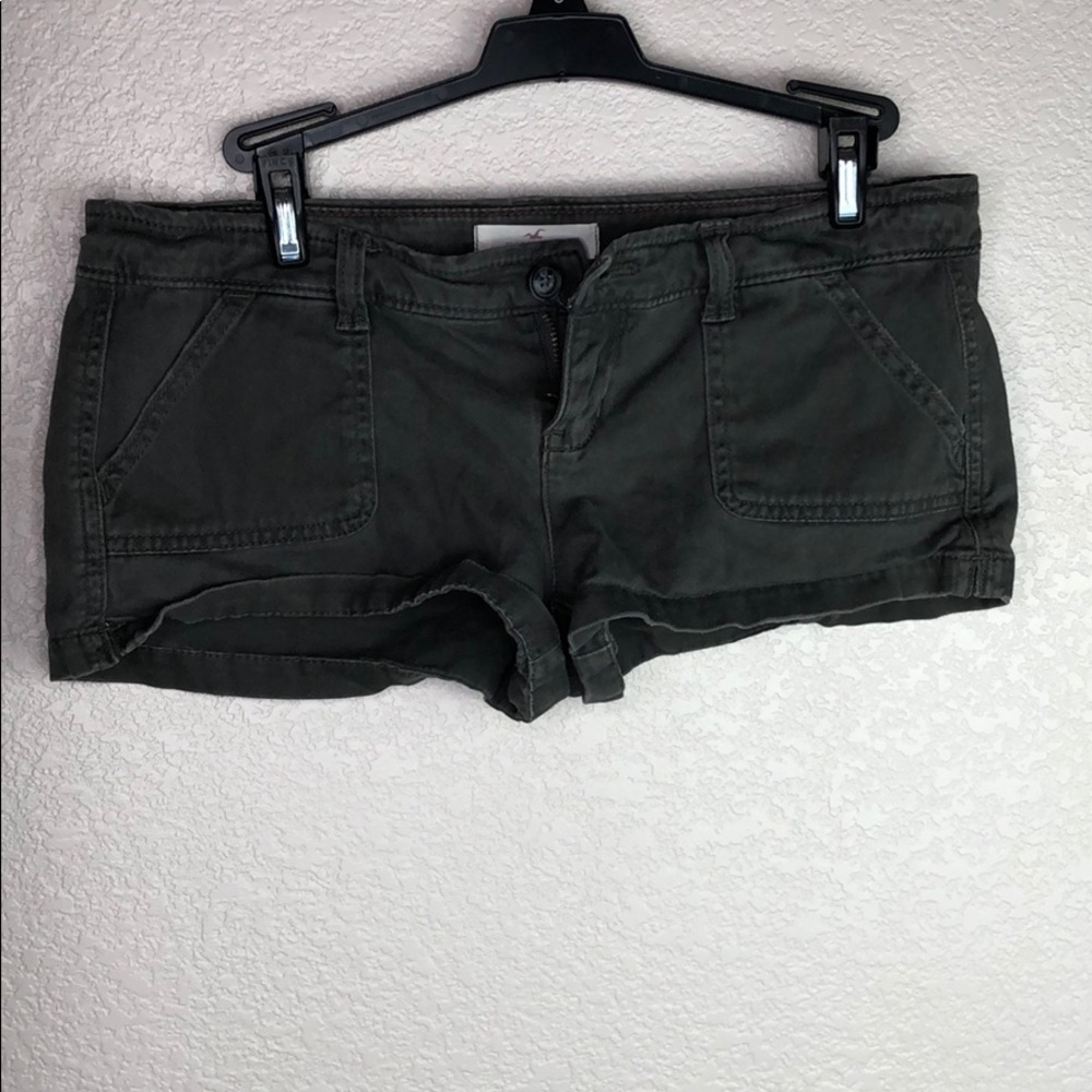 Hollister Green Shorts